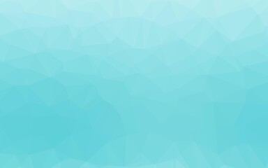 Light BLUE vector triangle mosaic template.