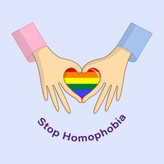 Vector illustration for stopping hemophobia