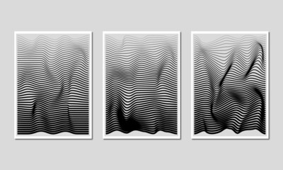 black and white abstract background