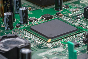 Electronic circuit and processor CPU macro
