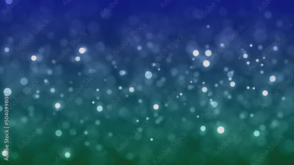 Poster abstract particles background animation