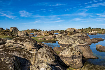 Los Barruecos Natural Monument, Malpartida de Caceres, Extremadura, Spain.
