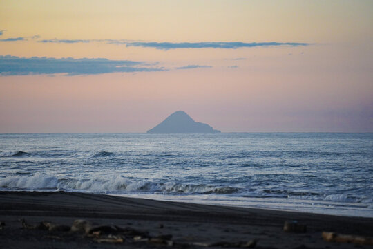 Moutohora Island near the town of Whakatane, New Zealand