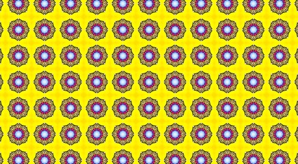 Traditional Asian decorative border design