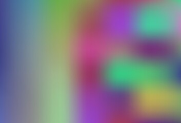 Light Silver, Gray vector blurred background.