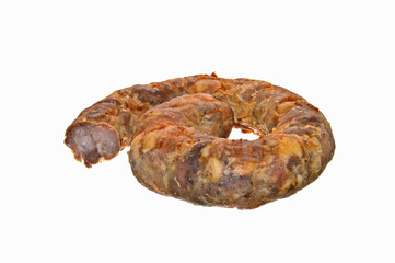 sausage isolated on white background