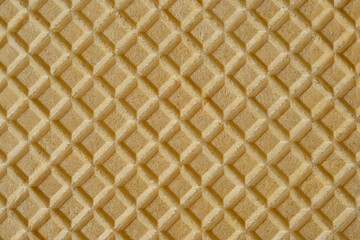 Close up of the waffle sheet. Seamless waffle pattern. Pattern wafle texture. 