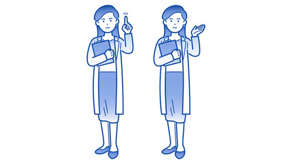 医師01 女性 全身