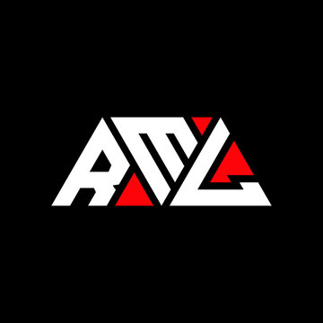 RML triangle letter logo design with triangle shape. RML triangle logo design monogram. RML triangle vector logo template with red color. RML triangular logo Simple, Elegant, and Luxurious Logo...