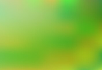 Light Green vector blurred background.