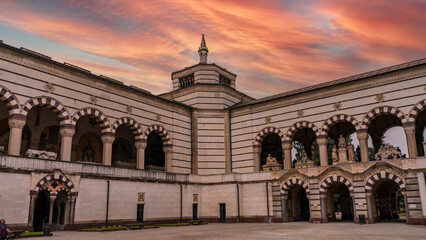 Cimitero Monumentale Milan April 2022