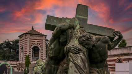 Cimitero Monumentale Milan April 2022