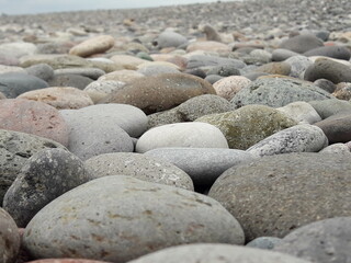 stones on the beach
