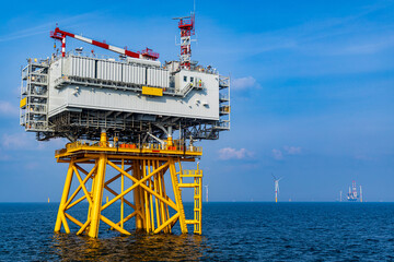 Offshore wind substation