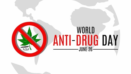 marijuana prohibition sign .perfect for anti-drug day