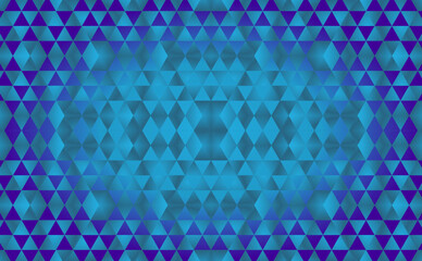 seamless abstract geometric background with triangles and a gradient of blue	