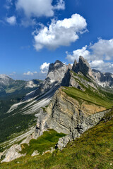 Fototapeta na wymiar Seceda Mountains - Italy