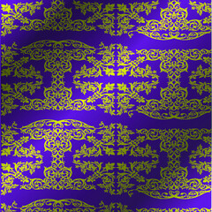 Royal vector textile on purple background, luxury purple royal wallpaper, layout design, poster template, background, art