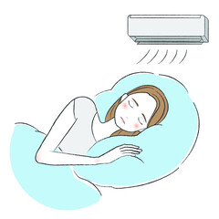 美容スタッフのイラスト