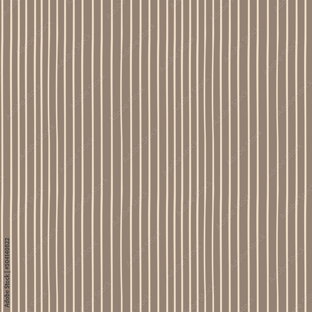 Wall mural astract thin stripe pattern. vector seamless background