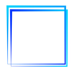 Random square contour frame, border element - 504142200