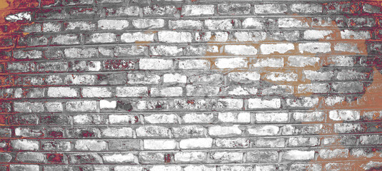 old brick grunge wall background ,abstract texture background