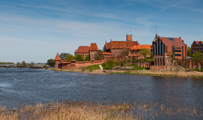 Naklejka na ściany i meble Castle in Malbork. Poland.