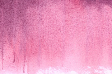 Abstract background light red and pink colors. Watercolor painting on canvas with soft rose gradient. watercolor texture background for design. Oil painted high resolution seamless texture. Copy space