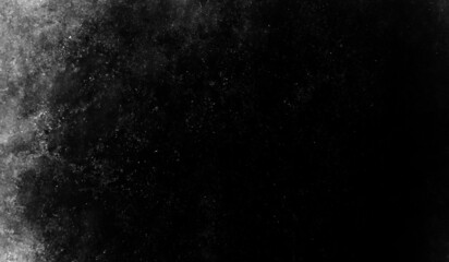 Old Rough Dirty Scratch Grunge Black Distressed Noise Grain Overlay Texture Background.
