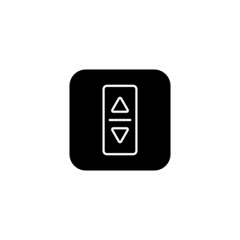 Elevator button icon