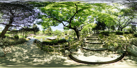 360°VRパノラマ素材　公園