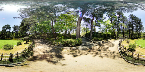 360°VRパノラマ素材　公園