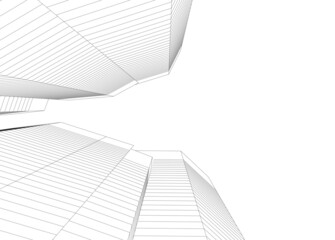 Naklejka premium abstract architectural background