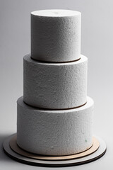 Styrofoam Polystyrene Sugarcraft Cake Dummy Foam Cake Mould Practice Model Baking Mold