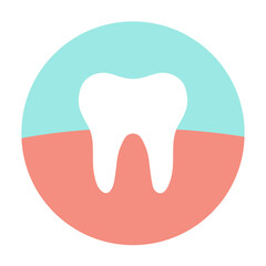 Tooth, Dentist logotype, Vector Tooth icon, healthy tooth vector icon