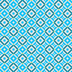 seamless geometric pattern with elements