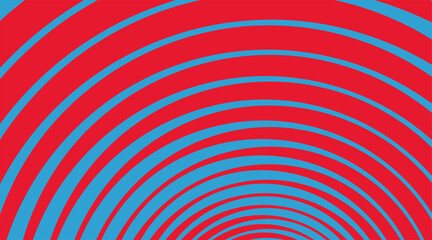 Retro vintage blue red stripes design background vector color banner concept flag airmail