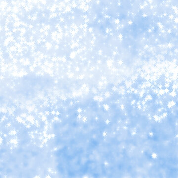 Winter texture with snowfall