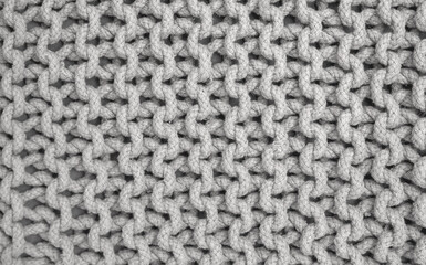super chunky knitted background. Knitted structure