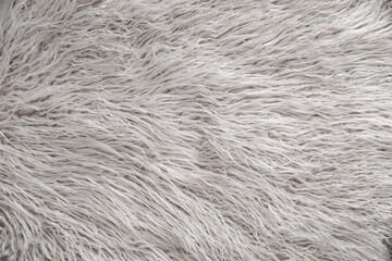 long fluffy fur in neutral light condition as background wallpaper