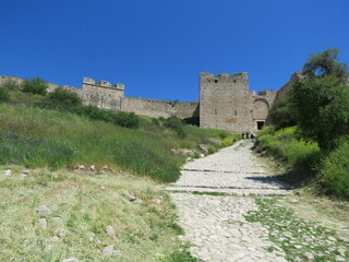Entrada a Acrocorinto. Grecia
