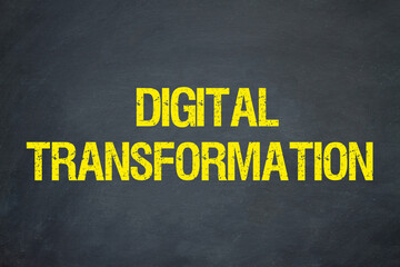 Fototapeta na wymiar Digital Transformation