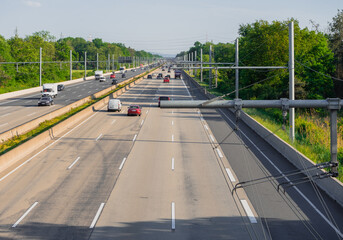 Electric highway  In Frankfurt, Germany