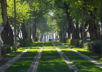 Izmir City Centre Drone Photo, Aegean Region/Konak Square Izmir, Turkey