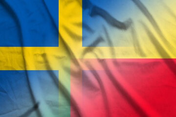 Sweden and Benin political flag international relations BEN SWE