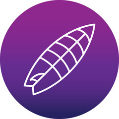 Surf Board Icon 