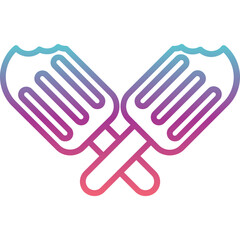 Obraz premium Ice Cream Icon 