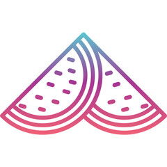 Watermelon Icon 