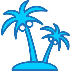 Coconut Tree Icon 