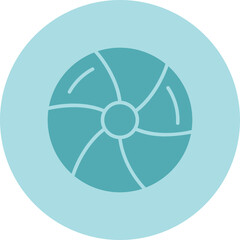 Beach Ball Icon 